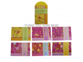 3543#SMALL RED ENVELOPE(6P/PACK)(8*11.5CM)CNY(10109)